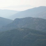 A panoramic view from Country Hotel Velani in Crete Greece.