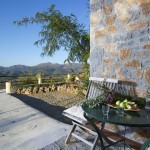 The terrace has a tremendous panoramic view