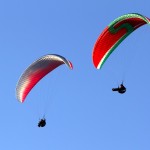 Paragliding in Crete. The take-off and landing sites around the Country Hotel Velani in Greece.